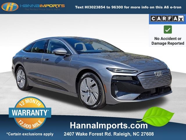 2025 Audi A6 Sportback e-tron Premium