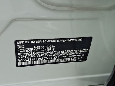 2025 BMW 7 Series 740i xDrive
