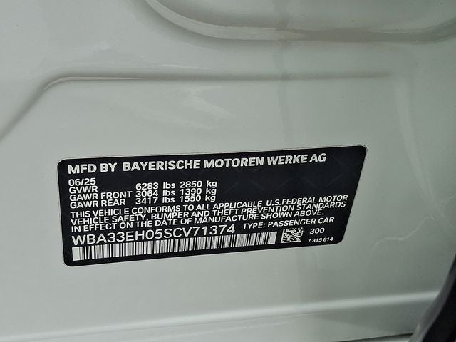 2025 BMW 7 Series 740i xDrive