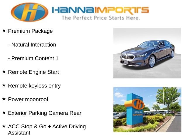 2025 BMW 5 Series 540i xDrive