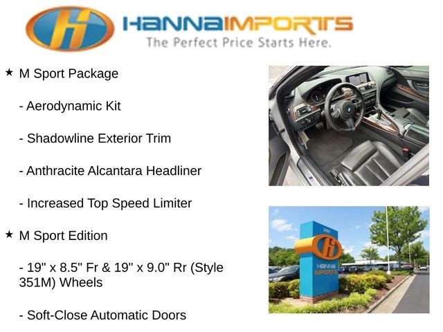 2017 BMW 6 Series 640i Gran Coupe