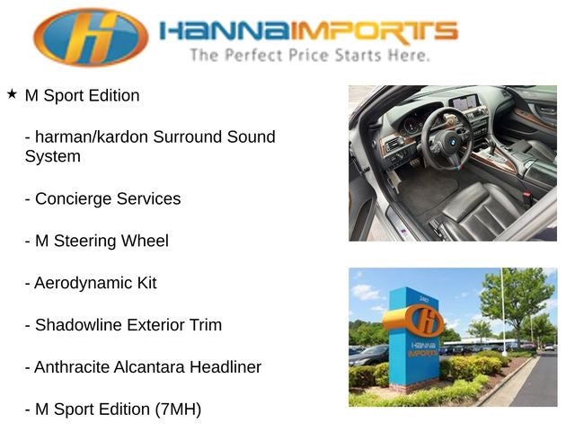 2017 BMW 6 Series 640i Gran Coupe