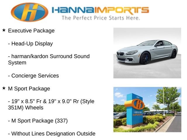 2017 BMW 6 Series 640i Gran Coupe