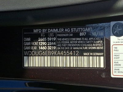 2019 Mercedes-Benz S-Class S 450 4MATIC®