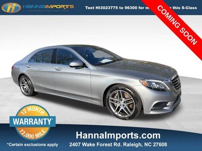 2014 Mercedes-Benz S-Class S 550 Base