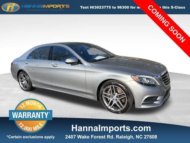 2014 Mercedes-Benz S-Class S 550 Base