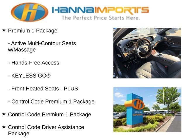 2014 Mercedes-Benz S-Class S 550 Base