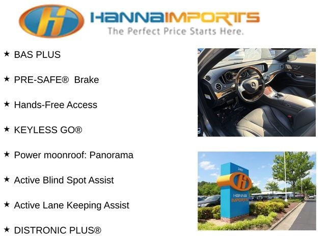 2014 Mercedes-Benz S-Class S 550 Base