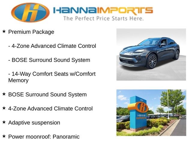 2024 Porsche Macan Electric 4