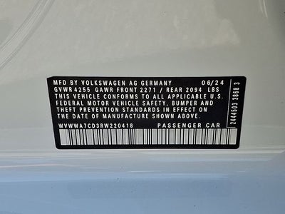 2024 Volkswagen Golf GTI Autobahn
