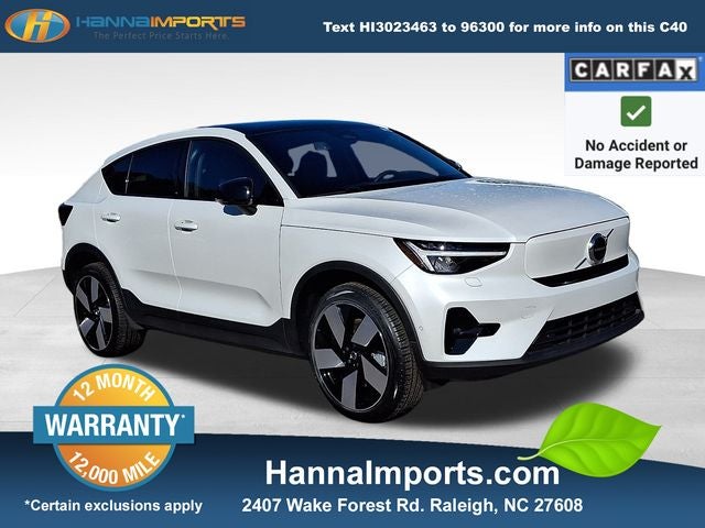 2023 Volvo C40 Recharge Pure Electric Twin Plus