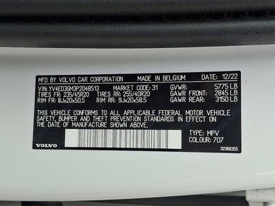 2023 Volvo C40 Recharge Pure Electric Ultimate