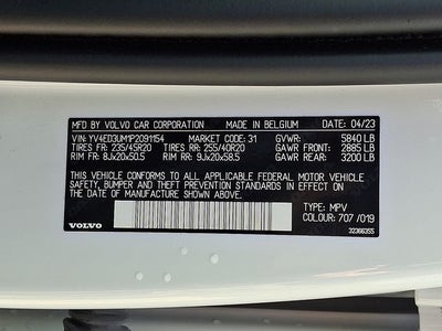2023 Volvo XC40 Recharge Pure Electric Ultimate