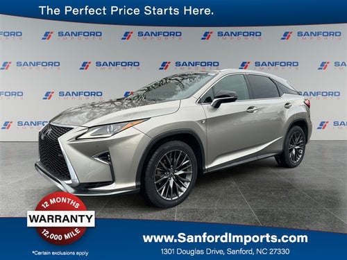 2017 Lexus RX 350 F Sport