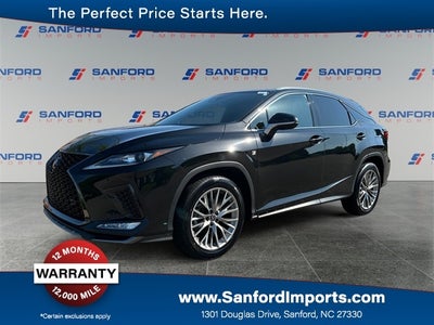 2022 Lexus RX 350 F Sport Handling