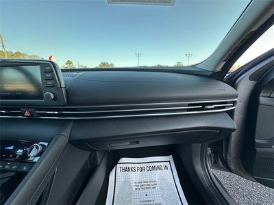 2023 Hyundai Elantra Hybrid Blue