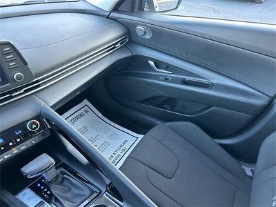 2023 Hyundai Elantra Hybrid Blue