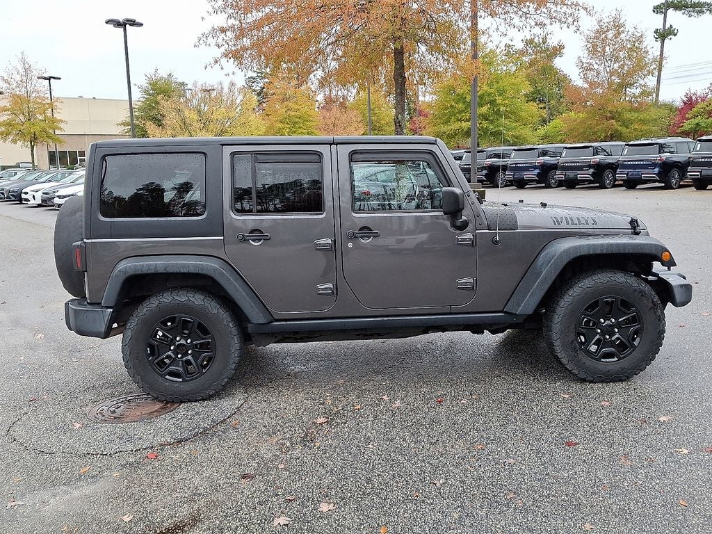 2018 Jeep Wrangler JK Unlimited Willys Wheeler