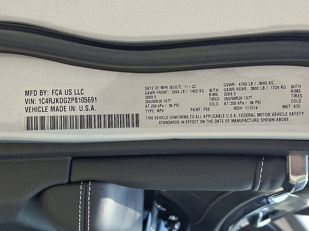 2023 Jeep Grand Cherokee L Overland