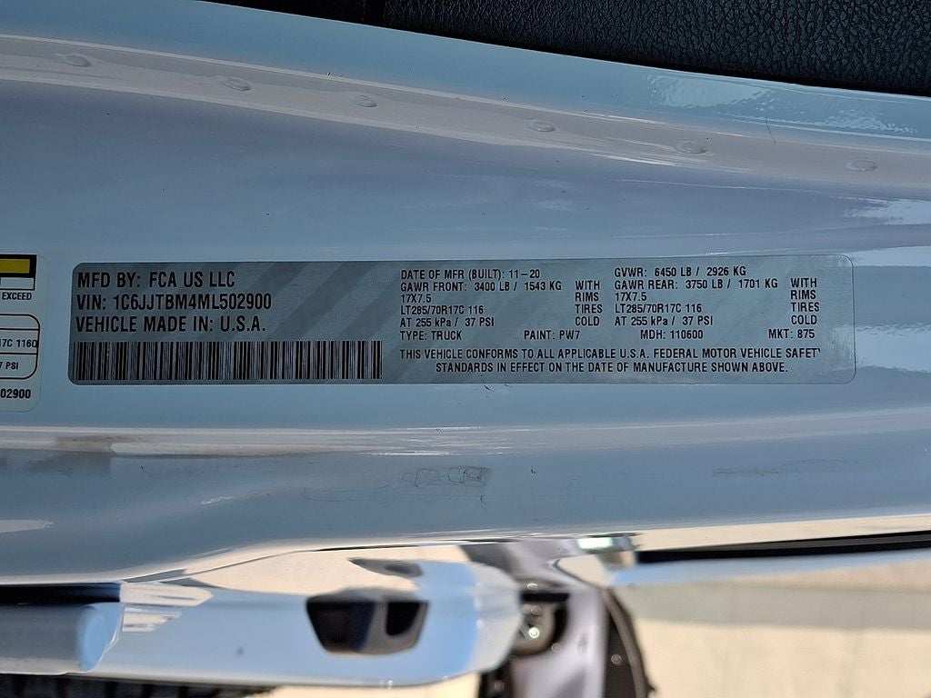 2021 Jeep Gladiator Rubicon