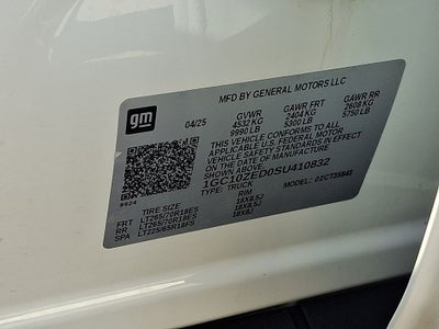 2025 Chevrolet Silverado EV LT