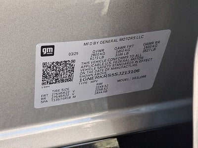 2025 Chevrolet Traverse High Country