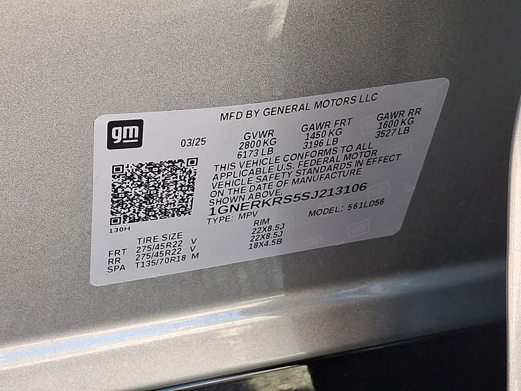 2025 Chevrolet Traverse High Country