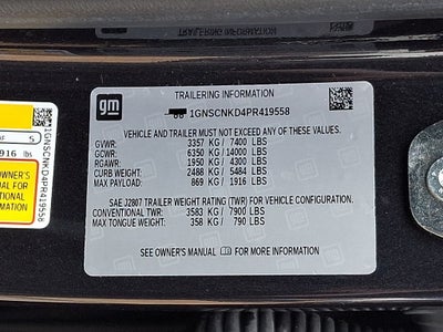 2023 Chevrolet Tahoe LT