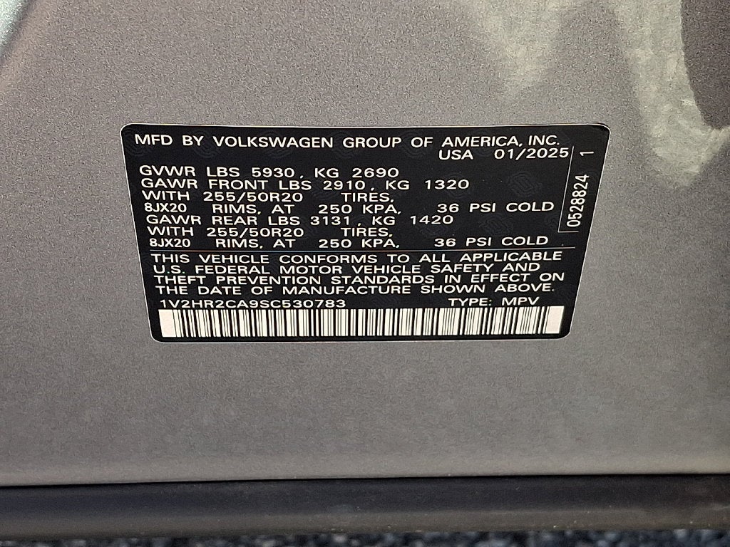 2025 Volkswagen Atlas 2.0T SE w/Technology