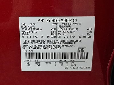 2021 Ford Edge ST Line