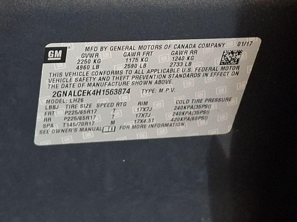 2017 Chevrolet Equinox LT