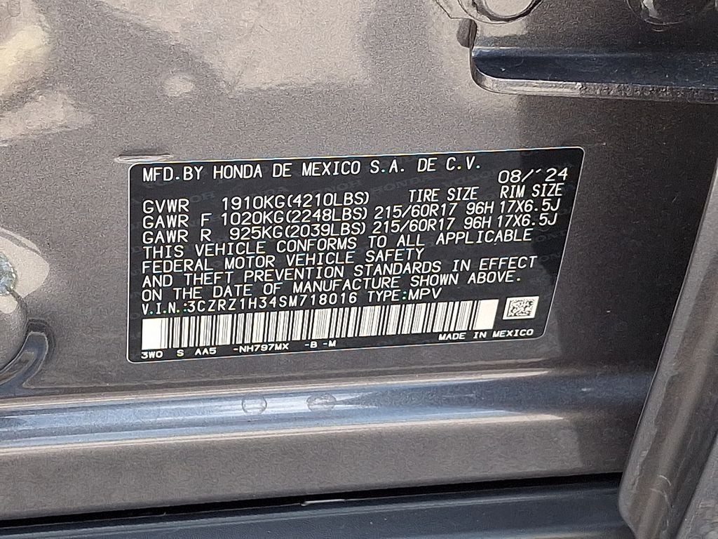 2025 Honda HR-V LX