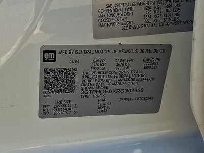 2024 GMC Sierra 1500 SLT