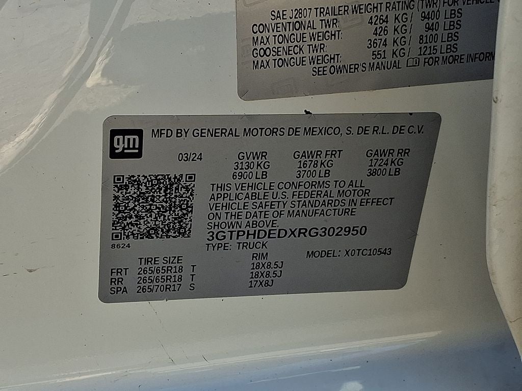 2024 GMC Sierra 1500 SLT
