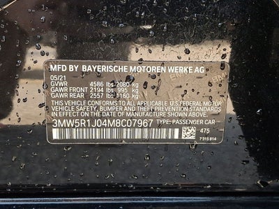 2021 BMW 3 Series 330i