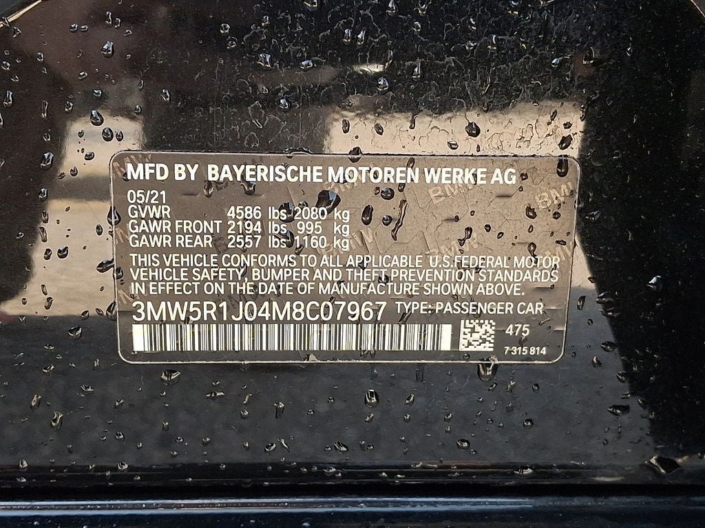 2021 BMW 3 Series 330i