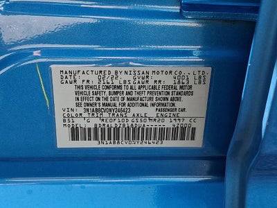2022 Nissan Sentra SV