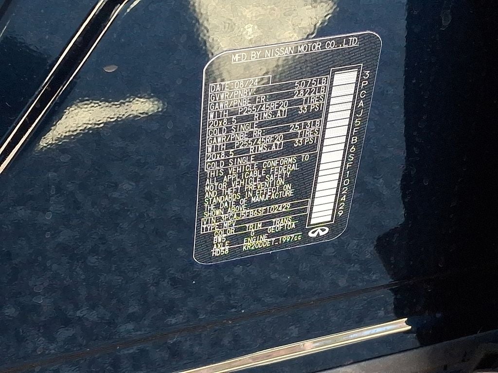 2025 INFINITI QX50 Sport AWD