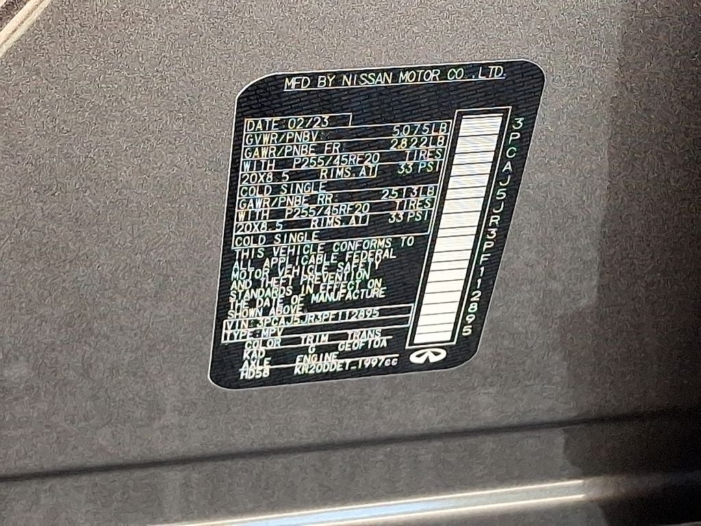 2023 INFINITI QX55 LUXE AWD