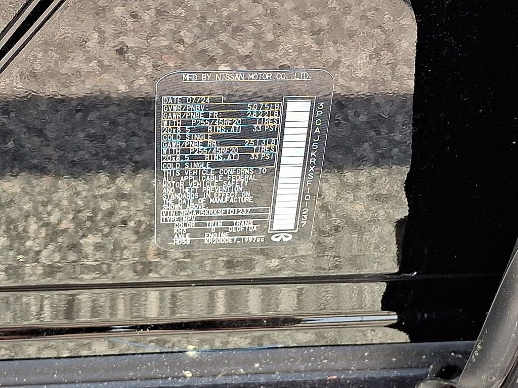 2025 INFINITI QX55 ESSENTIAL