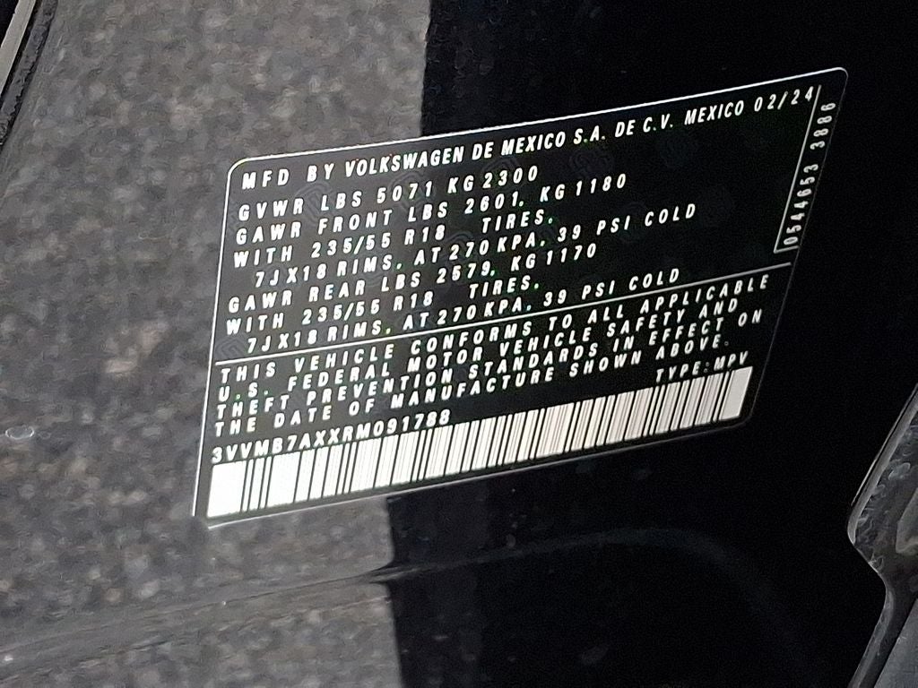 2024 Volkswagen Tiguan Base