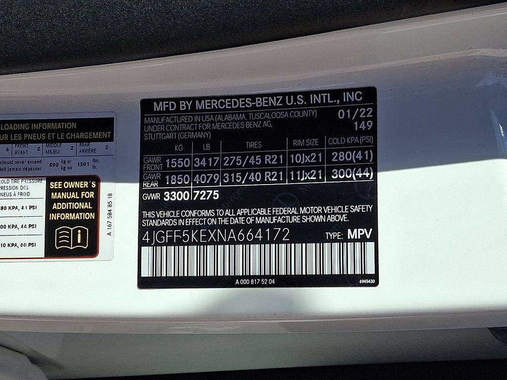 2022 Mercedes-Benz GLS GLS 450 4MATIC®