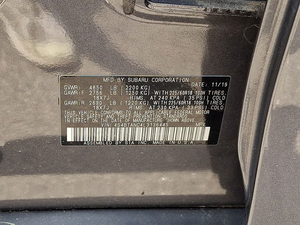2020 Subaru Outback Limited