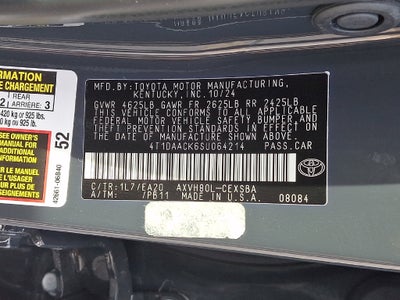 2025 Toyota Camry SE