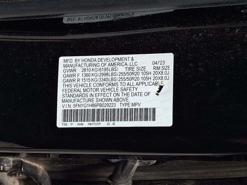 2023 Honda Pilot Elite