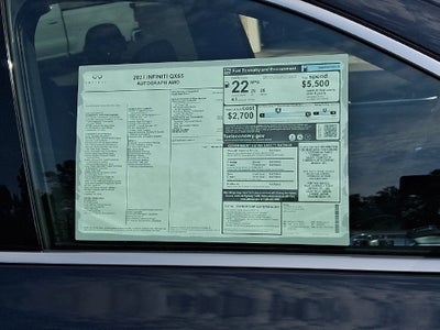 2027 INFINITI QX65 Autograph AWD