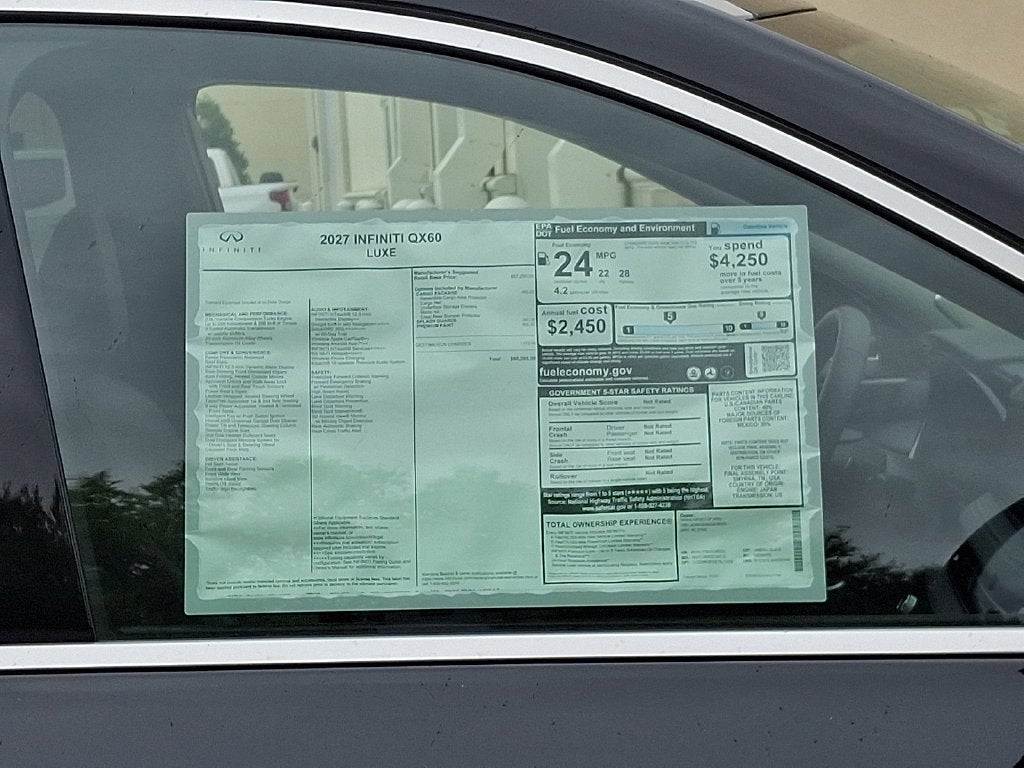 2027 INFINITI QX60 Luxe FWD