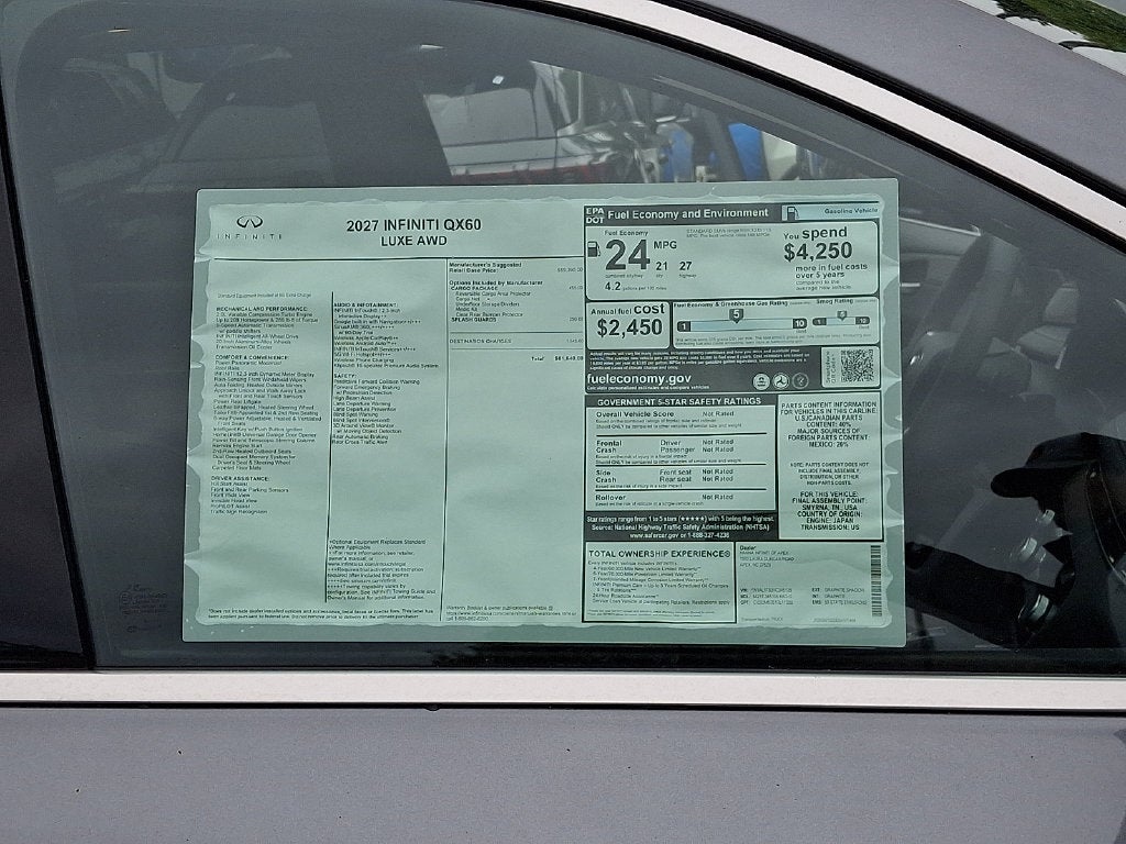 2027 INFINITI QX60 Luxe AWD