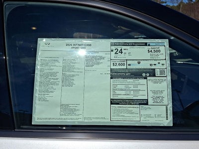 2026 INFINITI QX60 SPORT