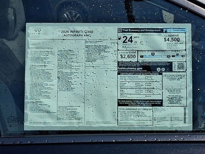 2026 INFINITI QX60 Autograph
